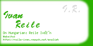 ivan reile business card